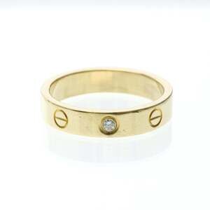 CARTIER 18k Gold Diamond Love Ring